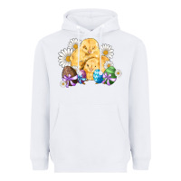 White chicks eggs daisy easter Heavyweight Hoodie - Artiststas