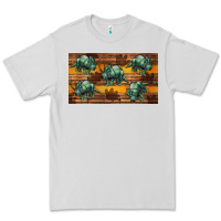 Dove Grey dinosaur triceratops sippy cup Premium Tee - Artiststas