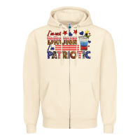 Sandshell i'm not drunk i'm patriotic Zipper Hoodie - HRA Design Shop