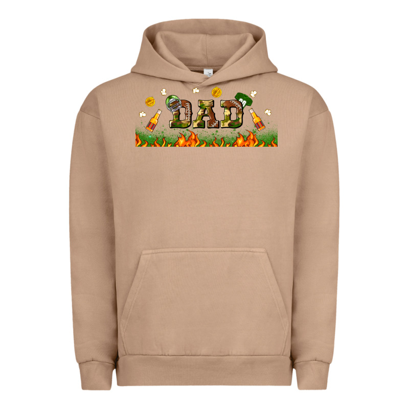 American Football Dad Libbey Glass Urban Hoodie by BundleAndBundleShop | Teevron