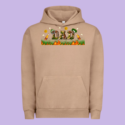 American Football Dad Libbey Glass Urban Hoodie Designed By Bundleandbundleshop