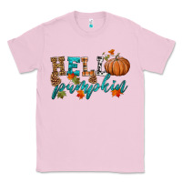 Bubblegum Pink hello pumpkin Classic Tee - HRA Design Shop