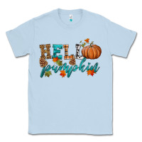 Dusty Blue hello pumpkin Classic Tee - HRA Design Shop
