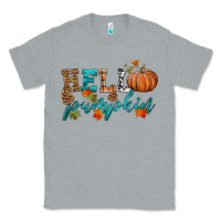 Heather Grey hello pumpkin Classic Tee - HRA Design Shop
