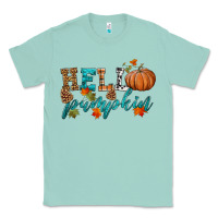 Seafoam hello pumpkin Classic Tee - HRA Design Shop