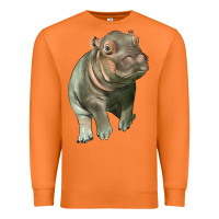Carrot baby hippo Premium Sweatshirt - LillyAllenDesigns