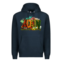 Navy adon assistant director of nursing juneteenth Premium Hoodie - NancyCooperArtShop
