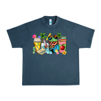Midnight Navy summer teacher coffee cups Urban Heavy Tee - Zillion Design Studio