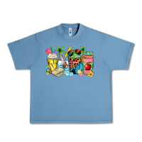 Pebble Blue summer teacher coffee cups Urban Heavy Tee - Zillion Design Studio
