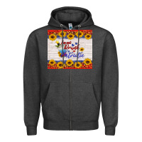 Charcoal Heather i'm not drunk i'm patriotic Zipper Hoodie - HRA Design Shop