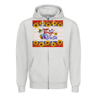 Dove Grey i'm not drunk i'm patriotic Zipper Hoodie - HRA Design Shop