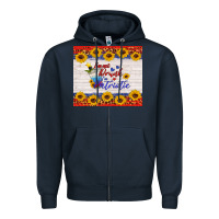 Navy i'm not drunk i'm patriotic Zipper Hoodie - HRA Design Shop