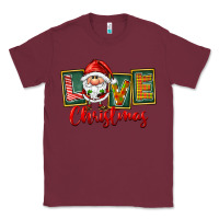 Burgundy Love Christmas Gnome Santa Classic Tee - FaDigitalArtStudio