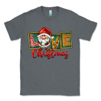 Charcoal Heather Love Christmas Gnome Santa Classic Tee - FaDigitalArtStudio