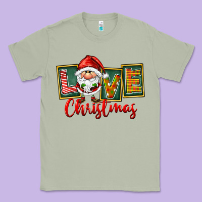 Love Christmas Gnome Santa Classic Tee Designed By Fadigitalartstudio