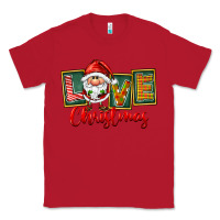 Red Love Christmas Gnome Santa Classic Tee - FaDigitalArtStudio