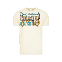Vintage Arctic i just wanna do country Vintage Tee - texasbilliewilder