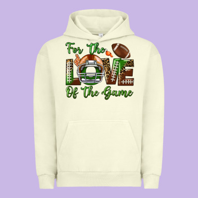 For The Love Of The Game Urban Hoodie Designed By Bundleandbundleshop