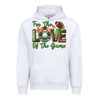 White for the love of the game Urban Hoodie - BundleAndBundleShop