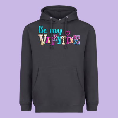 Be My Valentine Heavyweight Hoodie Designed By Adodesignshop