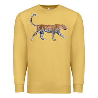 Antique Gold leopard Premium Sweatshirt - LillyAllenDesigns