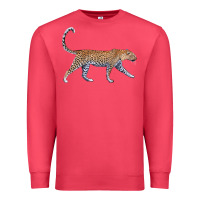 Cardinal leopard Premium Sweatshirt - LillyAllenDesigns
