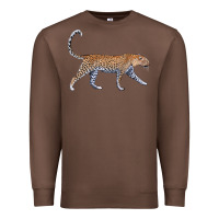 Chestnut leopard Premium Sweatshirt - LillyAllenDesigns