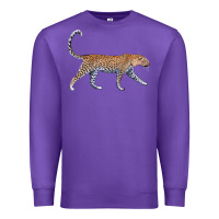 Purple leopard Premium Sweatshirt - LillyAllenDesigns