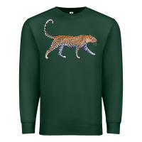 Sports Green leopard Premium Sweatshirt - LillyAllenDesigns