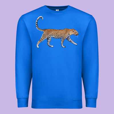 Leopard Premium Sweatshirt Designed By Lillyallendesigns