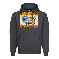 Smoke god bless america Zipper Hoodie - HRA Design Shop