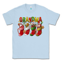 Dusty Blue christmas grandma Classic Tee - FaDigitalArtStudio