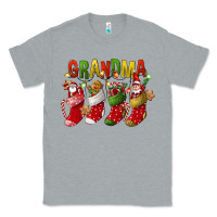 Heather Grey christmas grandma Classic Tee - FaDigitalArtStudio