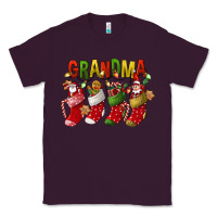 Plum christmas grandma Classic Tee - FaDigitalArtStudio