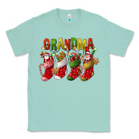 Seafoam christmas grandma Classic Tee - FaDigitalArtStudio