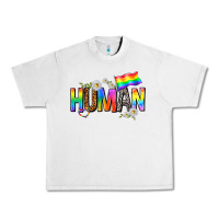 Lunar Rock human with daisies Urban Heavy Tee - texasbilliewilder
