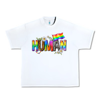 White human with daisies Urban Heavy Tee - texasbilliewilder