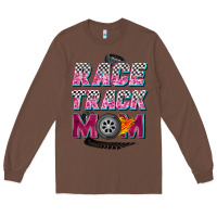 Chestnut race track mom Long Sleeve Tee - Zillion Design Studio