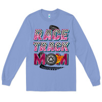 Colony Blue race track mom Long Sleeve Tee - Zillion Design Studio