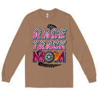 Toasted Coconut race track mom Long Sleeve Tee - Zillion Design Studio