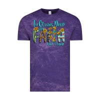 Cloud Purple in oceans deep faith will stand Vintage Tee - texasbilliewilder