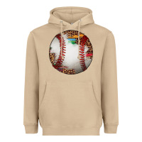 Mushroom western baseball leopard serape pattern Heavyweight Hoodie - Artiststas