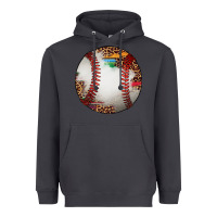 Smoke western baseball leopard serape pattern Heavyweight Hoodie - Artiststas