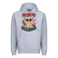 Heather Grey happy owlidays Premium Hoodie - MaliasSmallBusiness