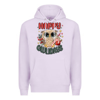 Lilac happy owlidays Premium Hoodie - MaliasSmallBusiness