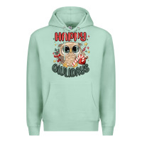 Seafoam happy owlidays Premium Hoodie - MaliasSmallBusiness