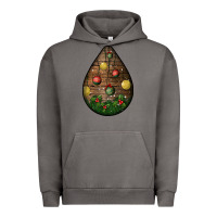 Pigment Tornado christmas  teardrop Urban Hoodie - BundleAndBundleShop