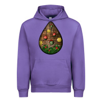 Tulip christmas  teardrop Urban Hoodie - BundleAndBundleShop