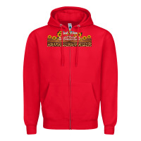 Red god bless america libbey cup Zipper Hoodie - HRA Design Shop