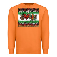 Carrot Peace Love Christmas Trees Premium Sweatshirt - Jasminsmagicworld